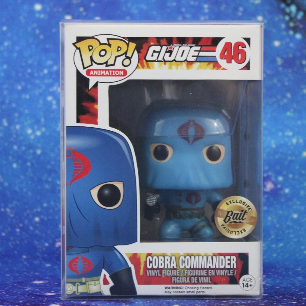 Funko POP! Animation G.I. Joe Cobra Commander (Hooded) #46 Bait Exclusive